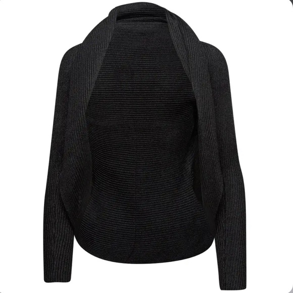 Ralph Lauren Black Label Metallic Cardigan Large - Picture 5 of 9